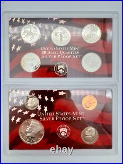 1999-S United States Mint Silver Proof Set OGP COA & Box 9 Coins 90% 1999-S United States Mint Silver Proof Set OGP COA & Box 9 Coins 90%