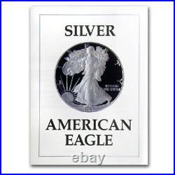 (1) 1987 S 1oz US American Silver Eagle $1 Dollar Proof Bullion Coin withBox & COA (1) 1987 S 1oz US American Silver Eagle $1 Dollar Proof Bullion Coin withBox & COA