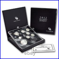 (1) 2012 United States LIMITED EDITION Silver Proof Set in Original Box