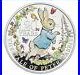 1 Ounce Silver Proof Colour 120 Years Peter Rabbit 2 Pounds UK 2022 GB Box CoA