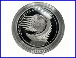 1 Oz Silver Coin 2025 Proof American Liberty Silver Medal With Box & COA