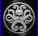 1 oz. 999 Silver Shield InfoIndCom In-Q-Tel Proof With COA & Box Kraken Octopus