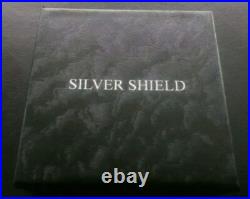 1 oz Silver Proof 2023 Zero Interest Rate Policy Silver Shield. 999 Pure COA BOX