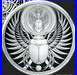 1 oz Silver Proof Eternity Alpha Scarab Beetle Egypt. 999 Pure Silver COA BOX
