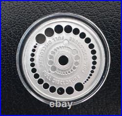 1 oz Silver Proof Full Disclosure Silver Shield. 999 Pure COA BOX Aliens 2023