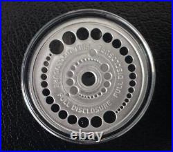 1 oz Silver Proof Full Disclosure Silver Shield. 999 Pure COA BOX Aliens 2023 1 oz Silver Proof Full Disclosure Silver Shield. 999 Pure COA BOX Aliens 2023