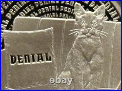 1 oz silver proof Catastrophe Denial 2022 COA. 999 Pure Box Silver Shield