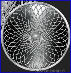 1 oz silver proof Divine Spark 2020.999 Pure COA BOX Silver Shield Supernova