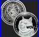1 oz silver proof Dogecoin 2021.999 Pure COA Box Silver Shield SSG limited