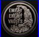 1 oz silver proof Empty Enemy Vaults. 999 Pure COA BOX SSG 2021 Silver Shield