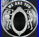 1 oz silver proof We Are You. 999 Pure COA BOX SSG Angels Demons Devil Christian
