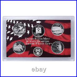 2000-2009 S State Quarter 90% Silver Proof Set Run No Boxes or COAs 51 Coins 2000-2009 S State Quarter 90% Silver Proof Set Run No Boxes or COAs 51 Coins