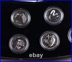 2000 Millennium Quarter 25c Silver 12 piece Proof Set Canada Box/COA See Descrip
