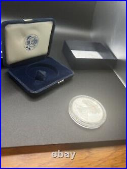 2000 P American Eagle Silver Dollar Proof with Box and COA