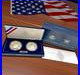 2000 US Mint/Icelandic Leif Ericson Proof 90% Silver 2-Coin Set w BOX & COA