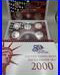 2000 United States US Mint Silver Proof 10 Coin Set Box COA OGP