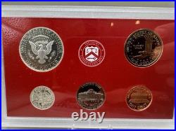 2000 United States US Mint Silver Proof 10 Coin Set Box COA OGP