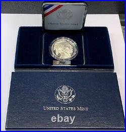 2001 P $1 American Buffalo Commemorative Proof Silver Dollar Coin in US Mint Box