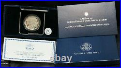 2001-P American Buffalo Proof Commemorative Silver Dollar Box & COA