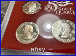 2001-S Complete SILVER Proof Set w Box and COA 4 SETS 10 coins