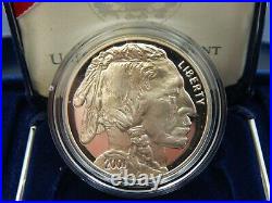 2001 US American Buffalo Proof Silver Dollar Commemorative with Box & COA