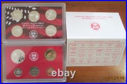 2002 & 2003 Silver Proof Sets 2 complete sets with COA's and boxes