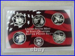 2002-S US Mint Silver Proof Set OGP COA & Box 10 Coins United States