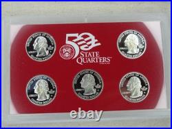 2002-S US Mint Silver Proof Set OGP COA & Box 10 Coins United States