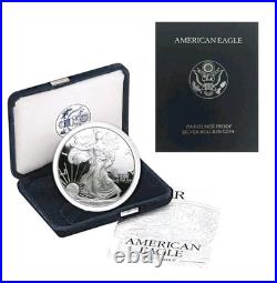 2003-P Proof American Silver Eagle Dollar $1 Box & COA US Mint Bullion