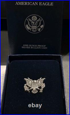 2003-P Proof American Silver Eagle Dollar $1 Box & COA US Mint Bullion