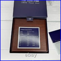 2003 Royal Australian Mint Fine Silver Proof Set Jarrah Presentation Box