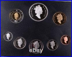 2003 Silver Canada 8 Coin Proof Set Box/COA RCM