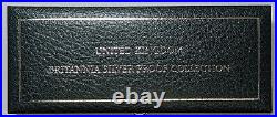 2003 Silver Proof Britannia Collection 4 Piece Set in Original Box and COA