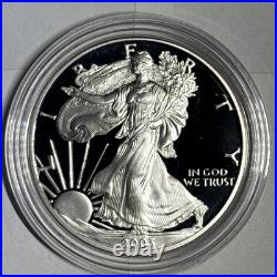 2003-W Proof $1 American Silver Eagle with Box & COA