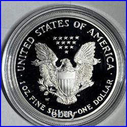 2003-W Proof $1 American Silver Eagle with Box & COA