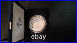 2003 W Silver Proof American Eagle Coin WithMint Box and COA