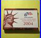 2004.999 Silver Proof Set COA Box 11 Coins 90% US Mint OGP USA Nice