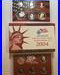 2004-S 90% Silver Proof Set 11-Coin Set with Original Government Packaging Box COA