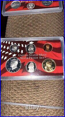 2004-S SILVER Proof Set /RED Box and COA all SILVER