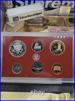 2004 U. S. Mint Silver Proof Set with Box & COA 90% Silver $1.85 FV NEW? OGP