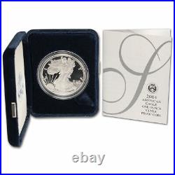 2004-W DCAM Gem Proof Silver Eagle Original Box and Certificate of Authenticity
