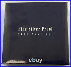 2005 Australia Fine Silver Proof Set in Timber Display Box