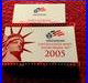 2005 SILVER PROOF SET Box & COA + 2001 Silver Quarters Proof Set (No Box Or COA)