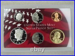 2005-S US Mint Silver Proof Set OGP COA & Box 11 Coins United States