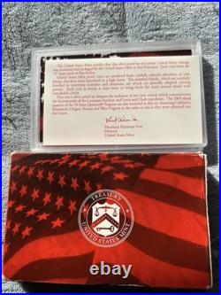 2005 United States Mint Silver Proof Set with Certificate of Authenticity and box