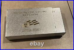 2006 3pc Silver Eagle 20th Anniversary Set NGC Graded With Box & COA