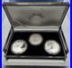 2006 SILVER AMERICAN EAGLE 20th ANNIVERSARY 3 COIN SET WITH BOX & COA US MINT