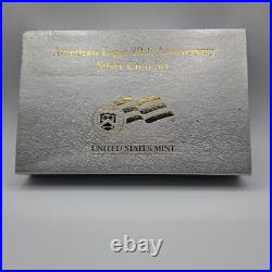 2006 SILVER AMERICAN EAGLE 20th ANNIVERSARY 3 COIN SET WITH BOX & COA US MINT