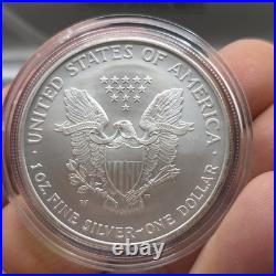 2006 SILVER AMERICAN EAGLE 20th ANNIVERSARY 3 COIN SET WITH BOX & COA US MINT