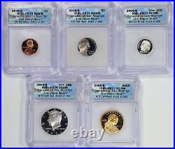 2006-S 10-Coin Silver Proof Set PR70DCAM ICG in First Commemorative Mint Box